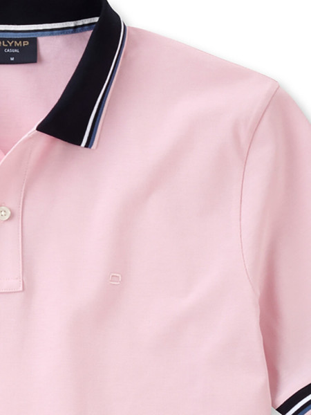 OLYMP Poloshirt Rosé Piqué