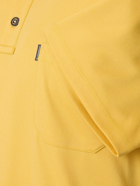 CASAMODA Poloshirt Gelb Piqué - Ansicht 2