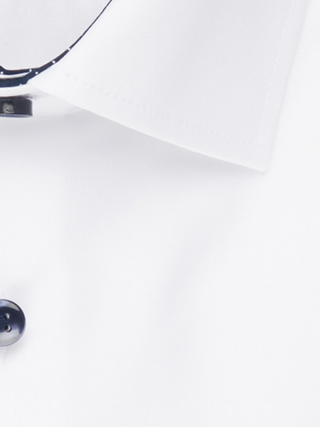 SEIDENSTICKER Extra Slim Fit Hemd Weiß Business Kent Popeline - Ansicht 3