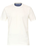 Redmond T-shirt REGULAR FIT JERSEY wit met Ronde hals -kraag in klassieke snit