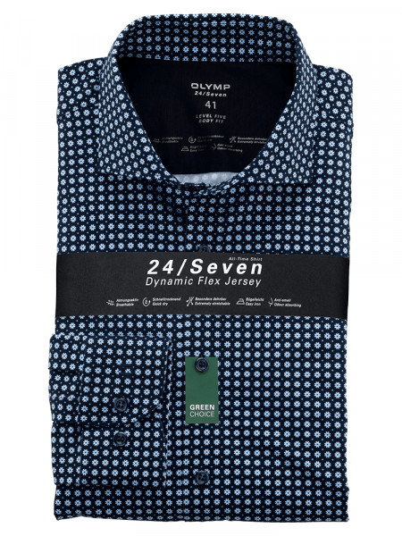 OLYMP Level Five 24/Seven body fit jersey shirt