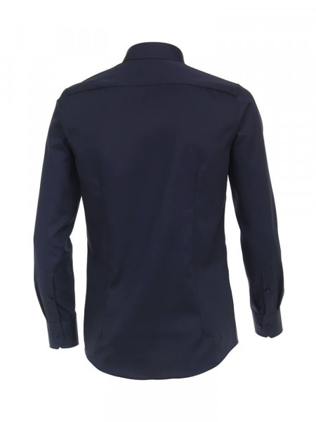 VENTI Regular Fit Hemd Marine Kent Twill