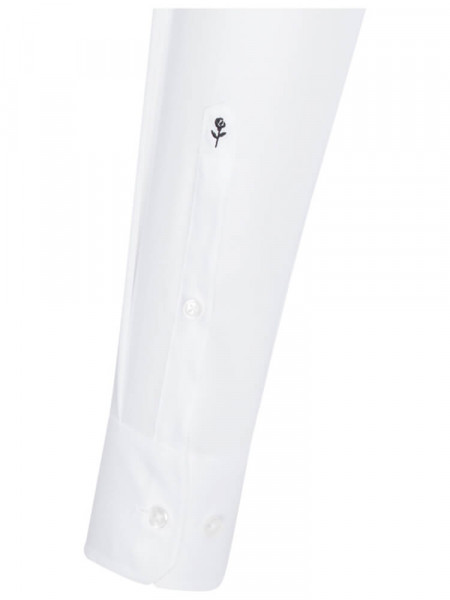 SEIDENSTICKER Regular Fit Hemd Weiß Haifisch Oxford - Ansicht 1