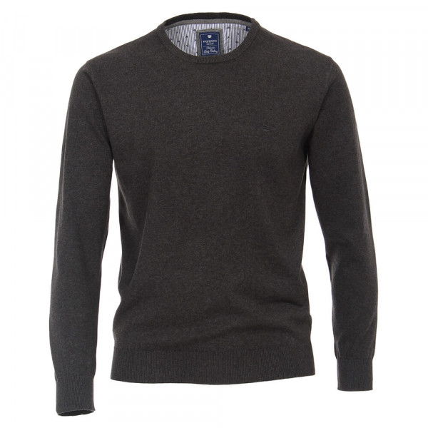 Redmond jumper anthracite in classic cut