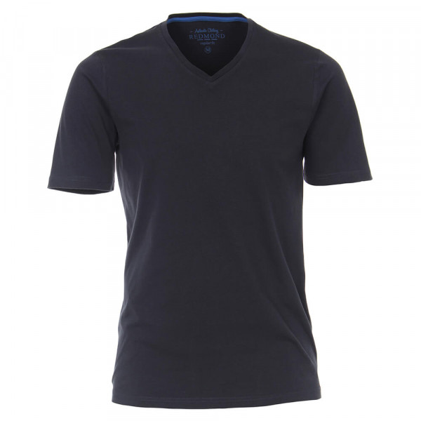 Redmond T-Shirt donkerblauw in klassieke snit