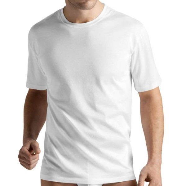 Hanro "COTTON SPORTY" weißes T-Shirt