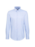 Seidensticker Hemd SLIM PERFORMANCE hellblau mit Business Kent Kragen in schmaler Schnittform