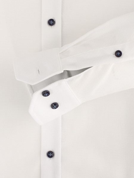 VENTI Slim Fit Hemd Weiß Kent Easy Care  - Ansicht 2