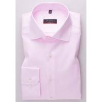 Eterna Hemd MODERN FIT TWILL rosa mit Classic Kent Kragen in moderner Schnittform