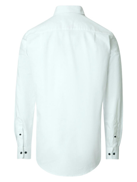 REDMOND Comfort Fit Hemd Weiß Button-Down Fein Oxford