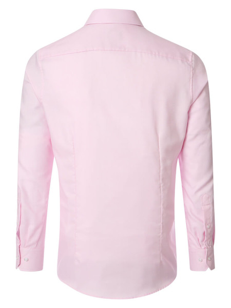 VENTI Regular Fit Hemd Rosé Button-Down Fein Oxford