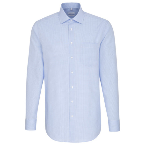 Seidensticker REGULAR shirt OFFICE light blue with Business Kent collar in modern cut