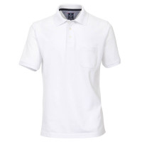 Redmond polo shirt white in classic cut