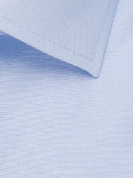 SEIDENSTICKER Regular Fit Hemd Hellblau Business Kent Popeline - Ansicht 3