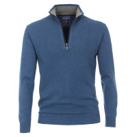 Redmond jumper medium blue in classic cut