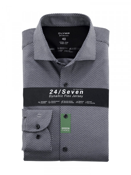 OLYMP Level Five 24/Seven body fit jersey shirt
