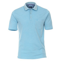 Redmond polo shirt light blue in classic cut