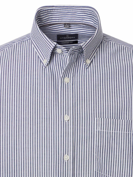 CASAMODA Comfort Fit Hemd Dunkelblau Button-Down Easy Care  - Ansicht 1