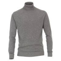 Redmond Pullover grau in klassischer Schnittform