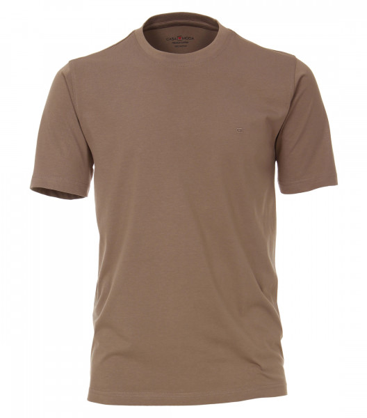 CASAMODA t-shirt light brown in classic cut