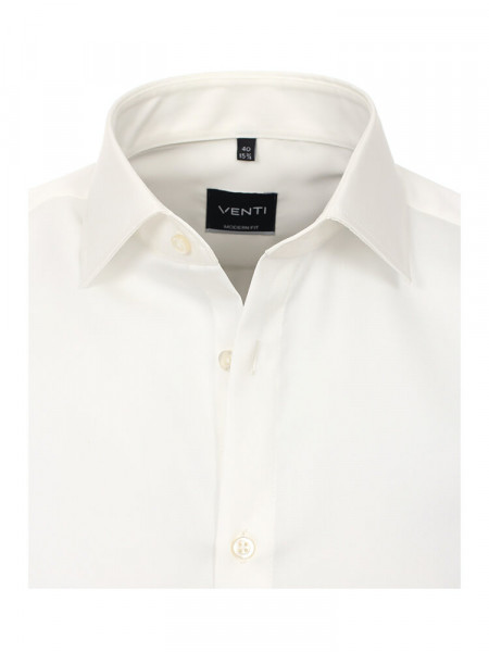VENTI Regular Fit Hemd Hellbeige Kent Twill - Ansicht 1