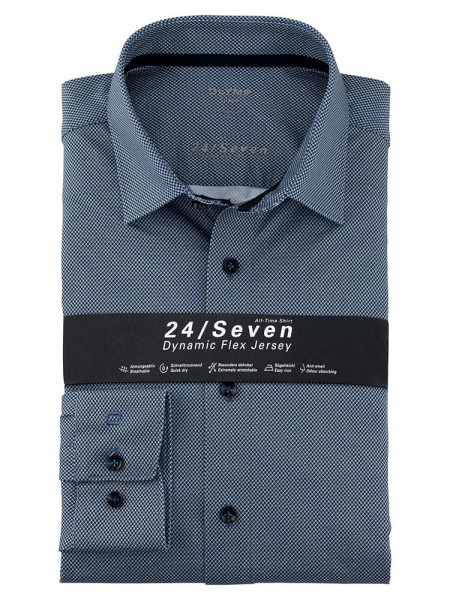 OLYMP Luxor 24/Seven modern fit jersey shirt