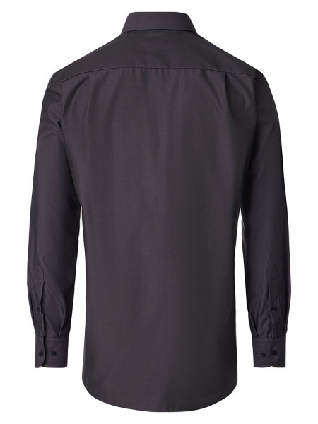 VENTI Comfort Fit Hemd Anthrazit Kent Popeline