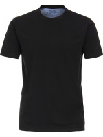 Redmond t-shirt REGULAR FIT JERSEY black with Round neck collar in classic cut