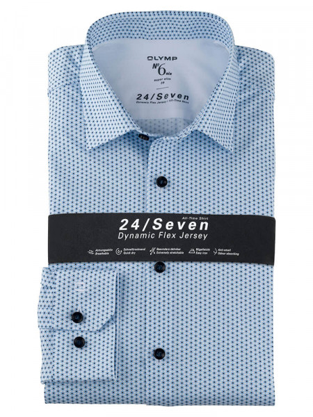 Chemise en jersey OLYMP No. Six 24/Seven super slim