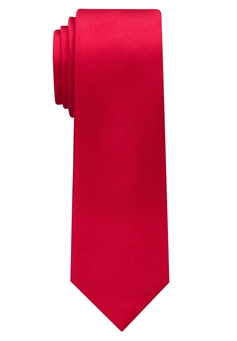 Eterna Krawatte rot unifarben 9029-55 | MODE SPEZIALIST