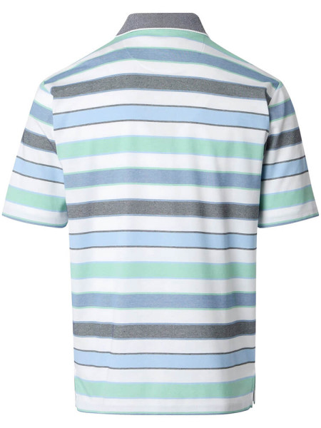 REDMOND Poloshirt Grün Natté