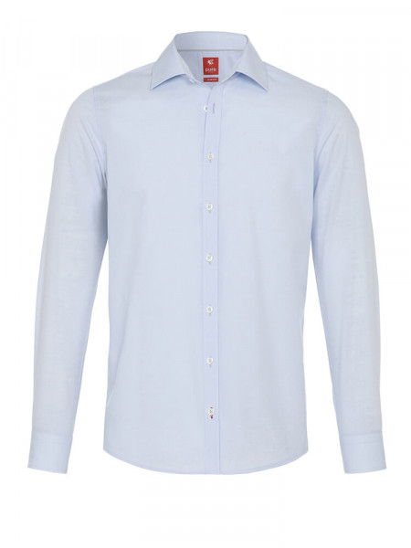 PURE Slim Fit Hemd Hellblau Kent Popeline - Ansicht 1