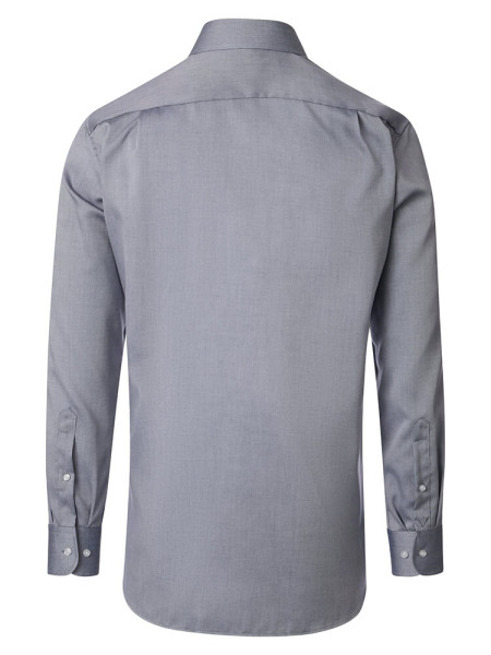 VENTI Comfort Fit Hemd Rauchblau Button-Down Fein Oxford