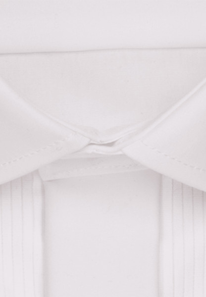 SEIDENSTICKER Tailored Fit Hemd Weiß Business Kent Popeline - Ansicht 1