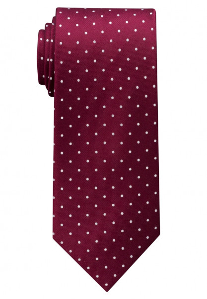 Eterna tie dark red spotted