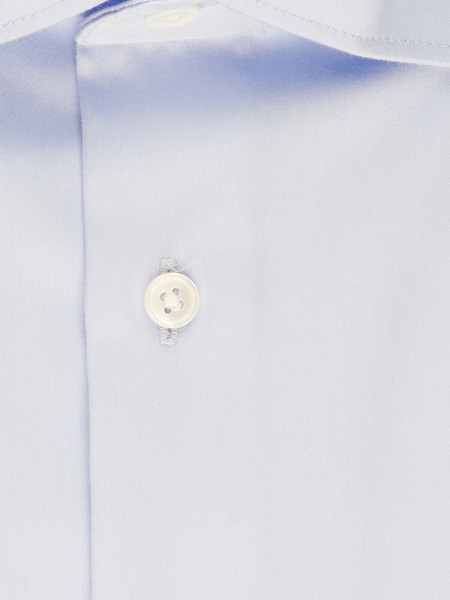 SEIDENSTICKER Tailored Fit Hemd Hellblau New Kent Satin  - Ansicht 1