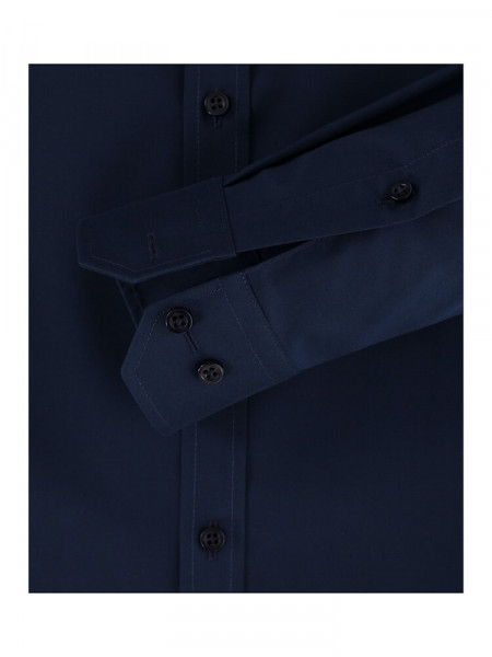 VENTI Slim Fit Hemd Marine Kent Popeline - Ansicht 2