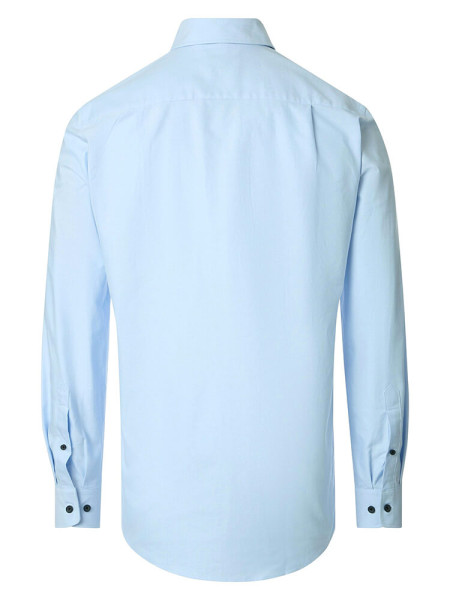 REDMOND Regular Fit Hemd Hellblau Button-Down Fein Oxford