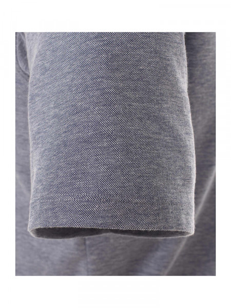 CASAMODA Poloshirt Rauchblau Piqué - Ansicht 2