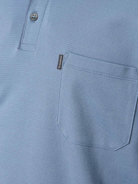 CASAMODA Poloshirt Hellblau Piqué - Ansicht 2
