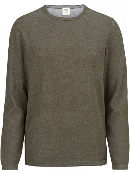 OLYMP Level 5 body fit Strickpullover