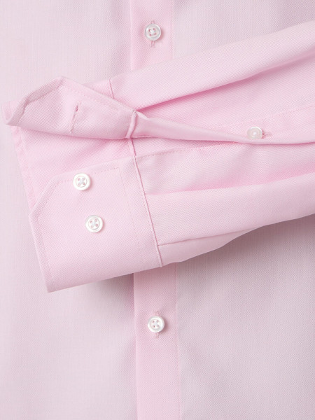 VENTI Regular Fit Hemd Rosé Button-Down Fein Oxford - Ansicht 2
