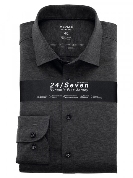 OLYMP Level Five 24/Seven body fit jersey overhemd
