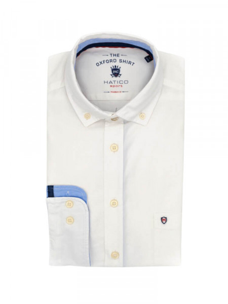HATICO Modern Fit casual overhemd