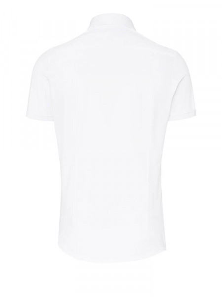 PURE Extra Slim Fit Hemd Weiß Haifisch Jersey