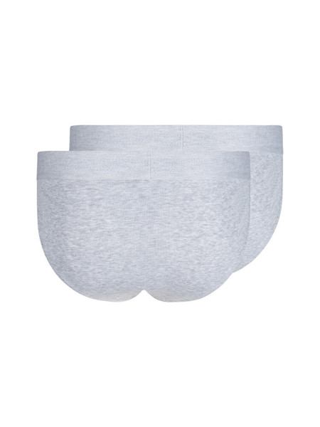 SKINY Regular Fit Grau Feinripp