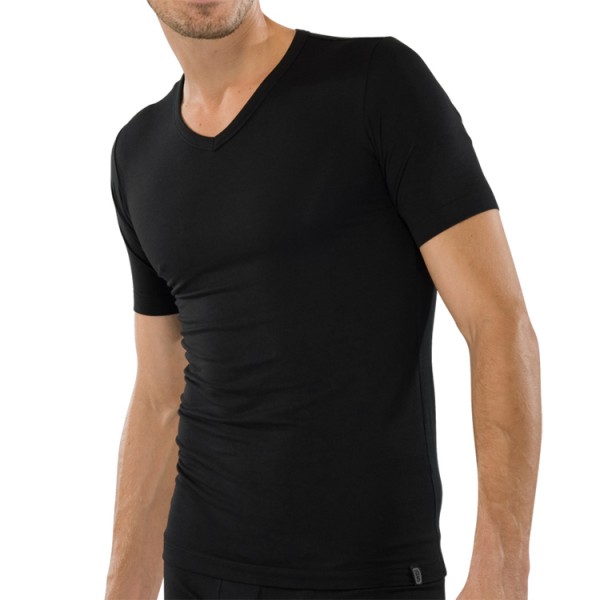 Schiesser &quot;95/5&quot; noir T-Shirt