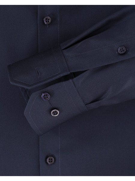 VENTI Regular Fit Hemd Marine Kent Twill - Ansicht 2