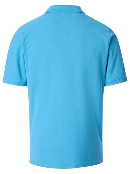 REDMOND Poloshirt Mittelblau Piqué