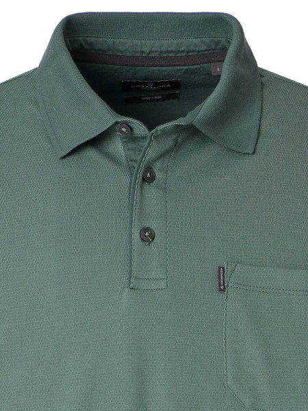 CASAMODA Poloshirt Grün Piqué - Ansicht 1
